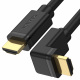 Kabel HDMI 2.0 Unitek ktowy 90 stopni