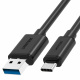 Unitek Przewód USB Typ-C USB 3.0 do ładowania i synchronizacji (Y-C474BK+)