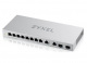 Switch Zyxel 12 portowy, niezarzdzalny przecznik 8 x multigigabitowy z 2 x portami 2.5G i 2 x slotami 10G SFP+ XGS1010-12-ZZ0101F