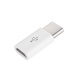 Adapter Micro USB do USB-C biały