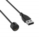Ładowarka kabel USB magnetyczny do Xiaomi Mi Band 5, czarny, 50cm