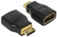 Delock 65665, adapter HDMI-A(F) do HDMI-C (M) High Speed Ethernet 4K